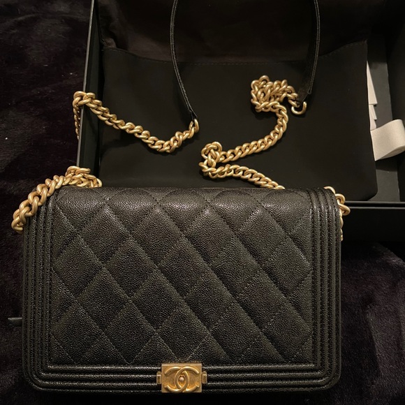 CHANEL Handbags - ❤️SOLD❤️Chanel boy WOC Caviar leather